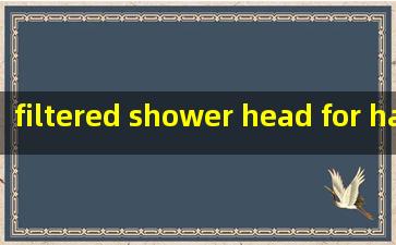  filtered shower head for hair